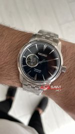Seiko Presage Open Heart Coktail 40mm Siyah Kadran 4R38