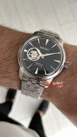 Seiko Presage Open Heart Coktail 40mm Siyah Kadran 4R38