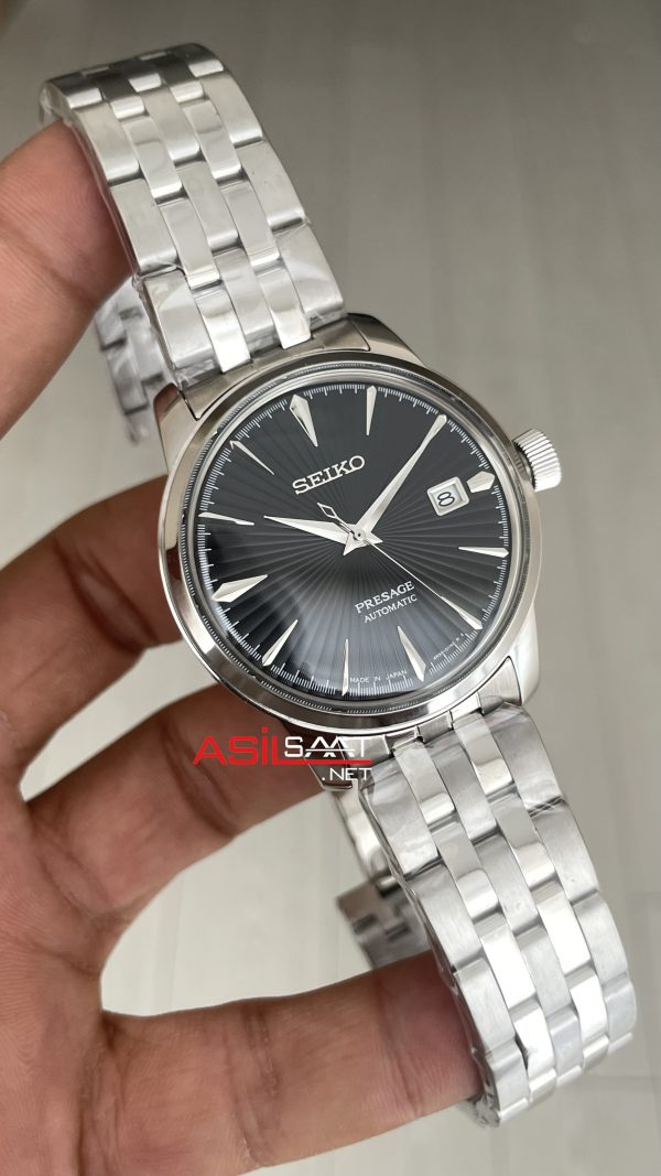 Seiko Presage Siyah 40mm Replika Saat Seiko Presage Siyah 40mm Replika Saat