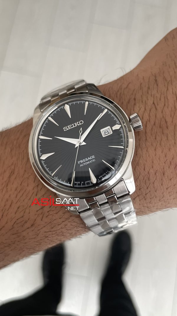 Seiko Presage Siyah 40mm Replika Saat Seiko Presage Siyah 40mm Replika Saat