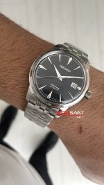Seiko Presage Siyah 40mm Replika Saat