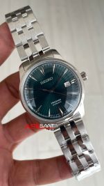 Seiko Presage Yeşil Kadran Silver 40mm Replika Saat