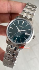 Seiko Presage Yeşil Kadran Silver 40mm Replika Saat