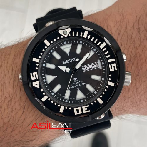 Seiko Prospex Tuna Diver's 200M Black Ceramic 51mm Erkek Kol Saati
