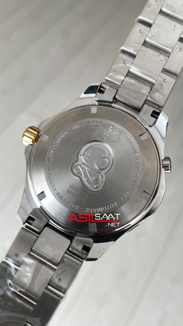 TAG Heuer Aquaracer Calibre 5 Siyah Kadran 41mm Two Tone Gold 2824 Swiss ETA Saat