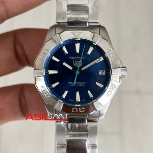 TAG Heuer Aquaracer Solargraph Mavi 32mm Replika Saat