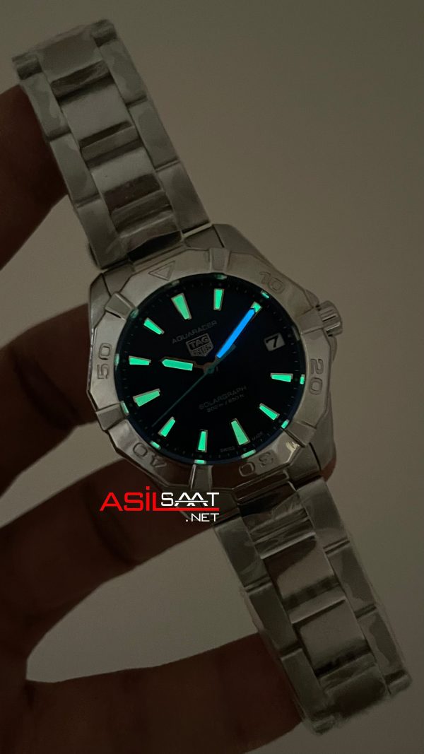 TAG Heuer Aquaracer Solargraph Mavi 32mm Replika Saat