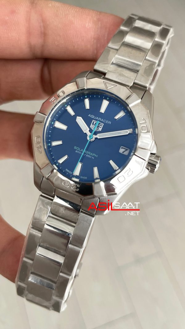 TAG Heuer Aquaracer Solargraph Mavi 32mm Replika Saat