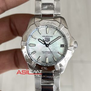 TAG Heuer Aquaracer Solargraph Mother Of Pearl Beyaz 32mm Replika Saat