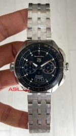 TAG Heuer Mercedes Benz SLR Calibre 17 Chronograph CAG2111 47mm Siyah Kadran 7750 Swiss ETA Saat