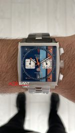 TAG Heuer Monaco Gulf Mavi 40mm Replika Saat