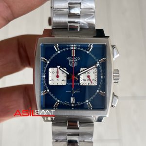 TAG Heuer Monaco Mavi 40mm Replika Saat