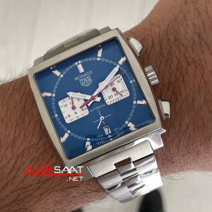 TAG Heuer Monaco Mavi 40mm Replika Saat