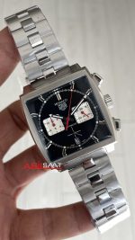 TAG Heuer Monaco Siyah 40mm Replika Saat