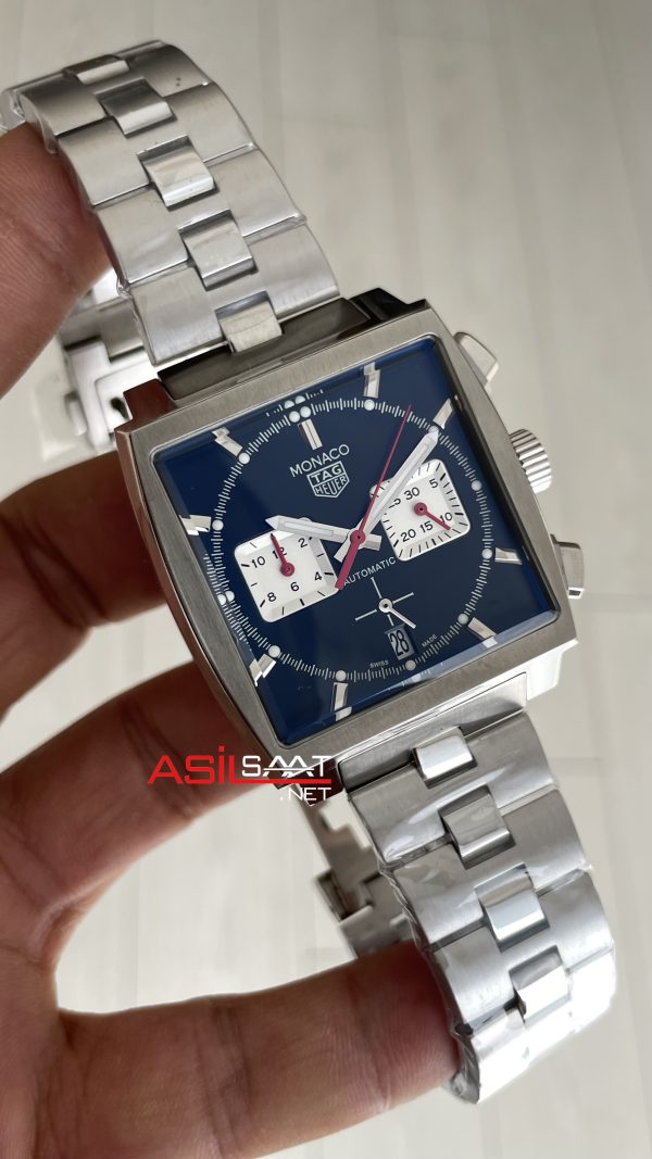 TAG Heuer Monaco Siyah 40mm Replika Saat