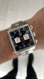 TAG Heuer Monaco Siyah 40mm Replika Saat
