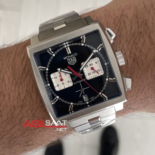 TAG Heuer Monaco Siyah 40mm Replika Saat