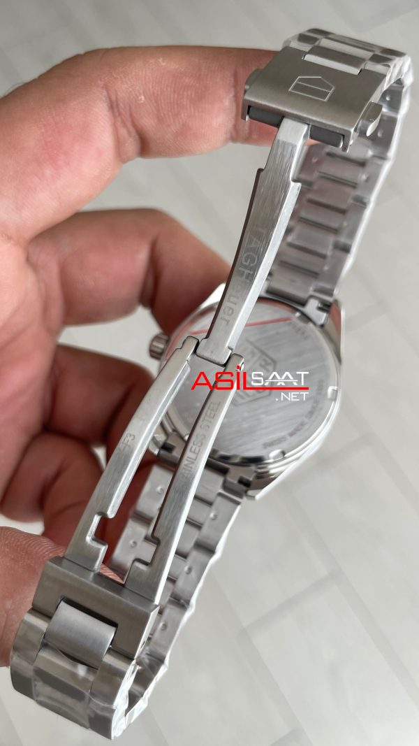 TAG Heuer Porsche Carrera Date Mother Of Pearl 36mm Silver Kadın Kol Saati