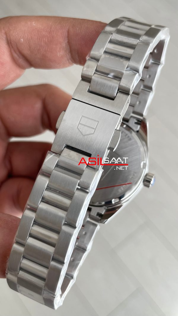 TAG Heuer Porsche Carrera Date Mother Of Pearl 36mm Silver Kadın Kol Saati