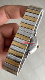 Versace Greca Flurish Mavi 35mm Two Tone Gold Kadın Saati