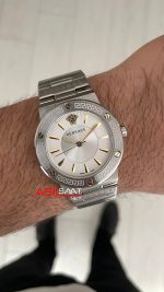 Versace Greca Logo Beyaz Kadran 38mm Kadın Saati