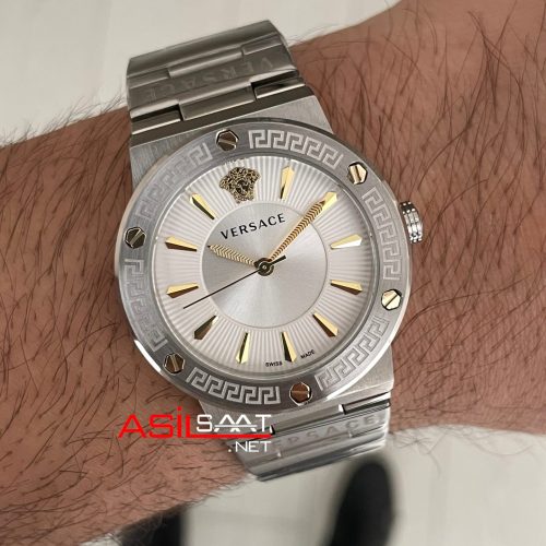 Versace Greca Logo Beyaz Kadran 38mm Kadın Saati