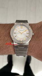 Versace Greca Logo Beyaz Kadran 38mm Kadın Saati
