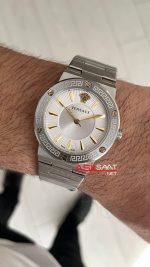 Versace Greca Logo Beyaz Kadran 38mm Kadın Saati