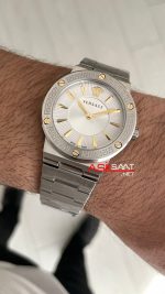 Versace Greca Logo Beyaz Kadran 38mm Kadın Saati