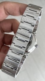 Versace Greca Logo Moonphase Beyaz 38mm Kadın Saati