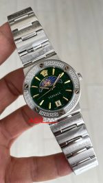 Versace Greca Logo Moonphase Yeşil 38mm Kadın Saati