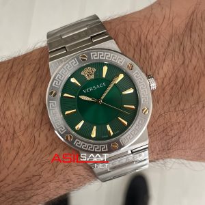 Versace Greca Logo Yeşil Kadran 38mm Kadın Saati