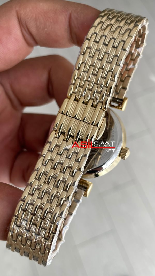 Versace Greca Meander Siyah 34mm Gold Kadın Saati