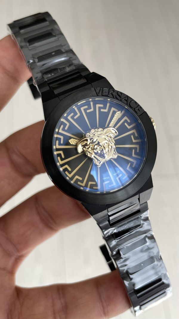 Versace Medusa Infinite Siyah 38mm Kadın Saati