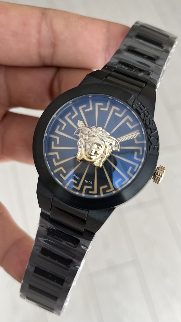 Versace Medusa Infinite Siyah 38mm Kadın Saati