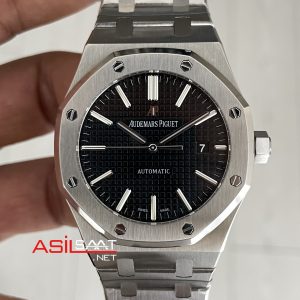 Audemars Piguet Royal Oak 15400ST Siyah Kadran 41mm Swiss ETA Saat ZF Factory