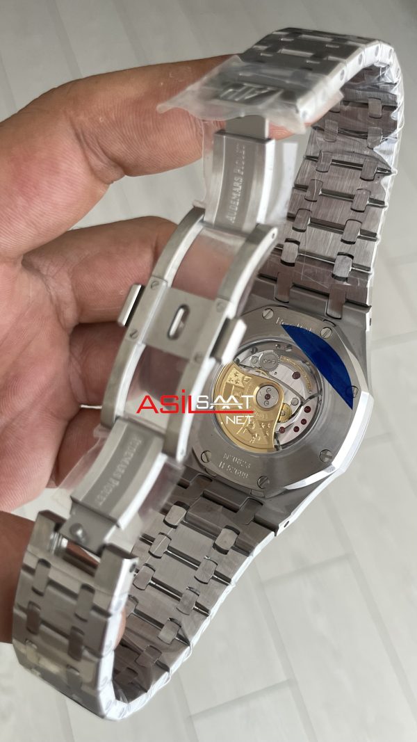 Audemars Piguet Royal Oak 15400ST Siyah Kadran 41mm Swiss ETA Saat ZF Factory Audemars Piguet Royal Oak 15400ST Siyah Kadran 41mm Swiss ETA Saat ZF Factory