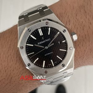 Audemars Piguet Royal Oak 15400ST Siyah Kadran 41mm Swiss ETA Saat ZF Factory