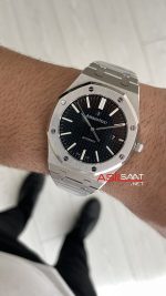 Audemars Piguet Royal Oak 15400ST Siyah Kadran 41mm Swiss ETA Saat ZF Factory
