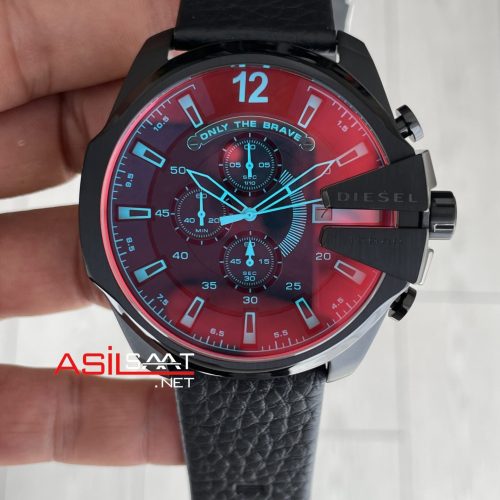 Diesel DZ4323 Mega Chief Siyah PVD 51mm Erkek Kol Saati