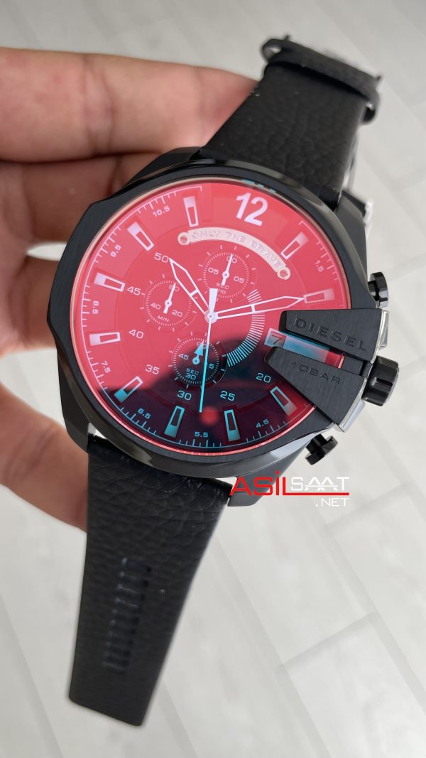 Diesel DZ4323 Mega Chief Siyah PVD 51mm Erkek Kol Saati Diesel DZ4323 Mega Chief Siyah PVD 51mm Erkek Kol Saati