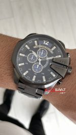 Diesel DZ4329 Mega Chief Mavi PVD 51mm Erkek Kol Saati