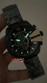 Diesel DZ4338 Mega Chief Black PVD 51mm Erkek Kol Saati