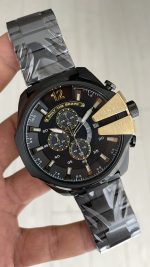 Diesel DZ4338 Mega Chief Black PVD 51mm Erkek Kol Saati