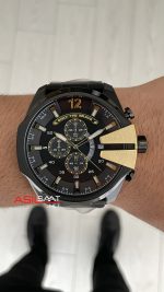 Diesel DZ4338 Mega Chief Black PVD 51mm Erkek Kol Saati