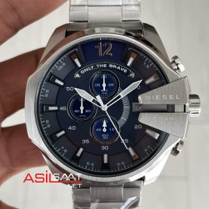 Diesel DZ4417 Mega Chief Mavi Kadran 51mm Erkek Kol Saati