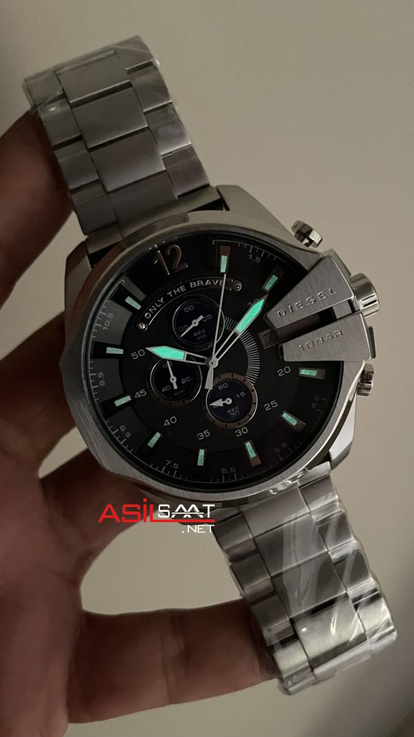 Diesel DZ4417 Mega Chief Mavi Kadran 51mm Erkek Kol Saati