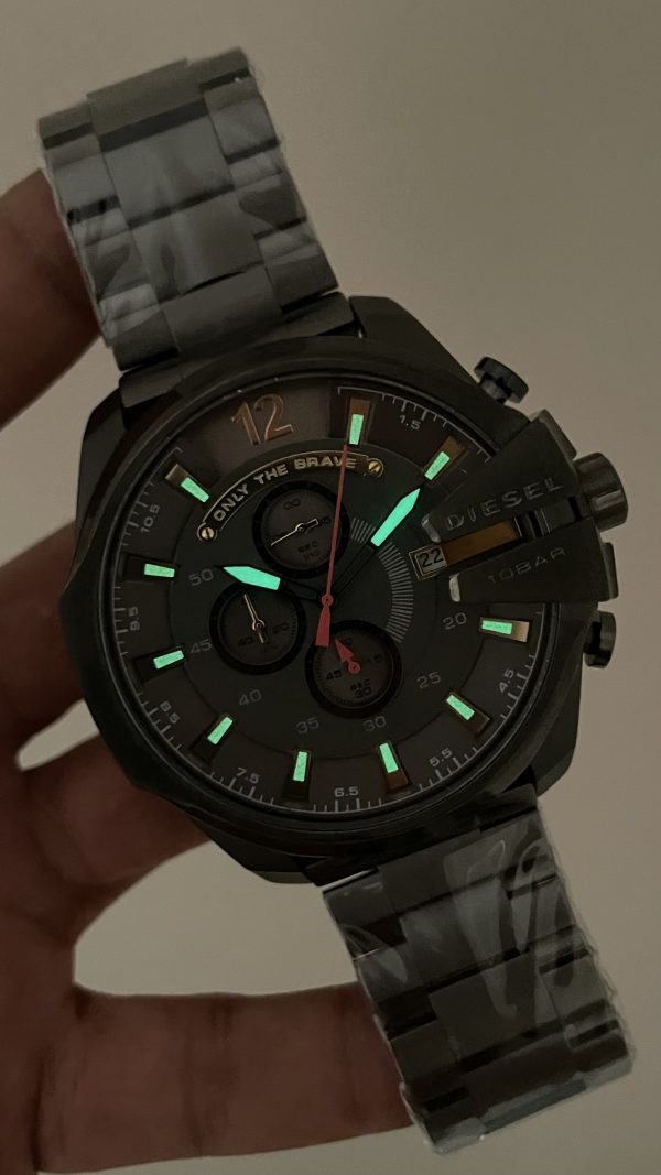 Diesel DZ4421 Mega Chief Grey PVD 51mm Erkek Kol Saati Diesel DZ4421 Mega Chief Grey PVD 51mm Erkek Kol Saati