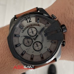 Diesel DZ4463 Mega Chief PVD Kahverengi 51mm Erkek Kol Saati