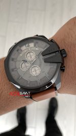 Diesel DZ4463 Mega Chief PVD Kahverengi 51mm Erkek Kol Saati